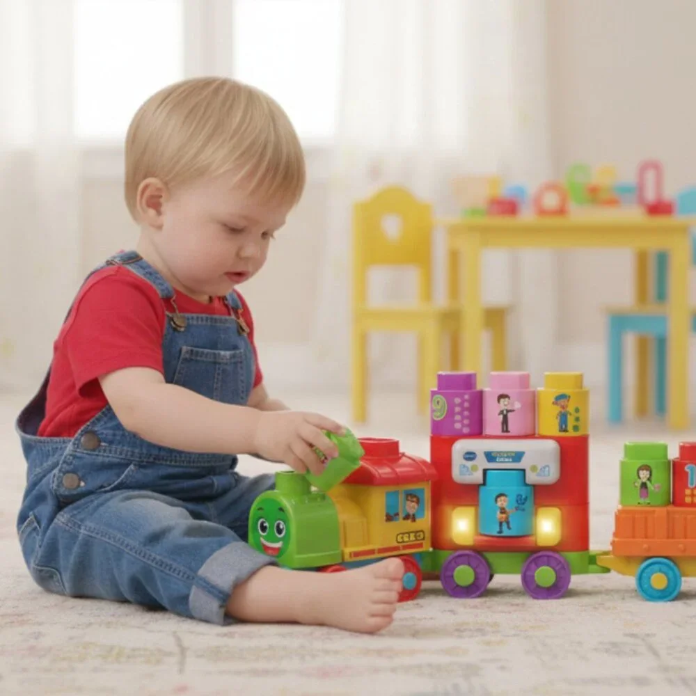 BlaBla Blocks Interactive Train